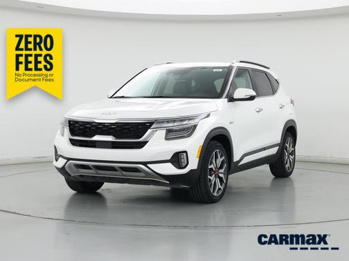 White 2022 Kia Seltos SX