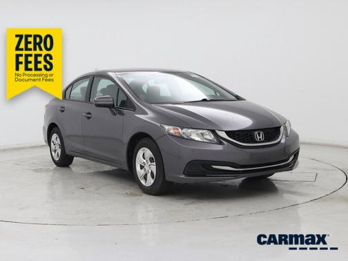 Gray 2015 Honda Civic LX