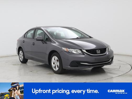 Gray 2015 Honda Civic LX