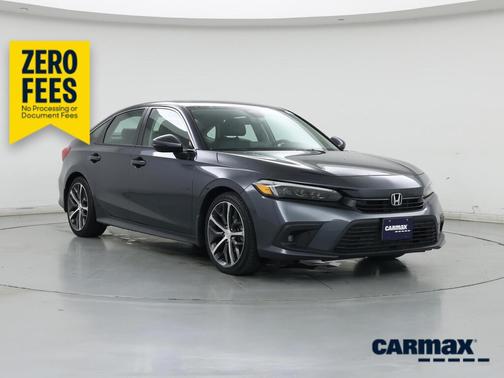 Gray 2024 Honda Civic Touring