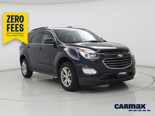 Blue 2017 Chevrolet Equinox LT