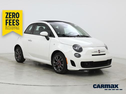 White 2019 FIAT 500C Pop