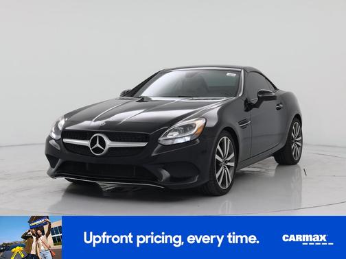 Black 2018 Mercedes-Benz SLC 300