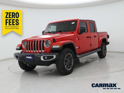 Red 2020 Jeep Gladiator Overland
