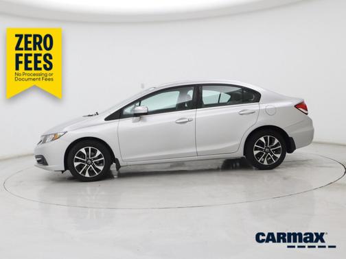Silver 2014 Honda Civic EX