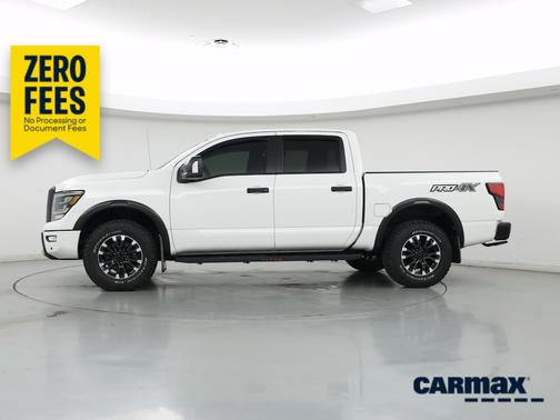 White 2021 Nissan Titan PRO-4X