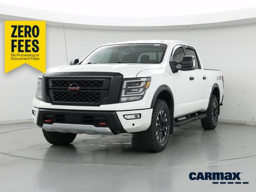 White 2021 Nissan Titan PRO-4X