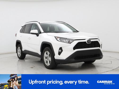 White 2020 Toyota RAV4 XLE