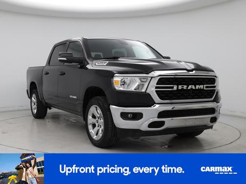 Black 2022 RAM 1500 Bighorn