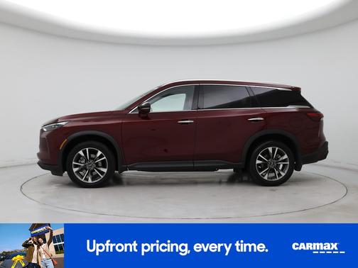 Red 2023 INFINITI QX60 Luxe
