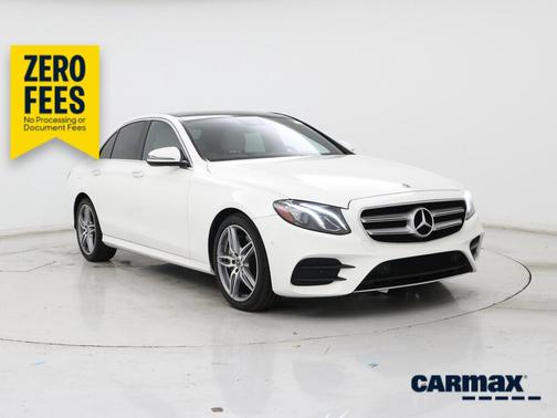 White 2018 Mercedes-Benz E-Class
