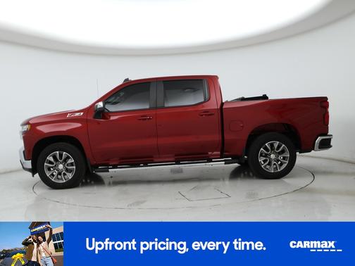 Burgundy 2021 Chevrolet Silverado 1500 LT