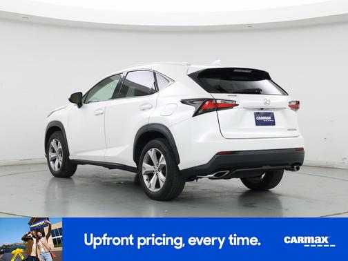 White 2017 Lexus NX 200t