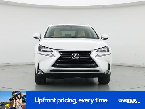 White 2017 Lexus NX 200t