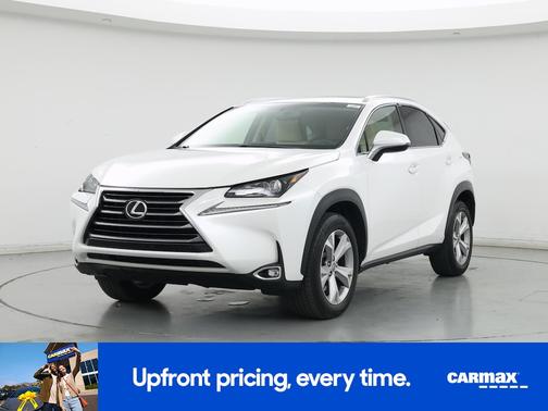 White 2017 Lexus NX 200t