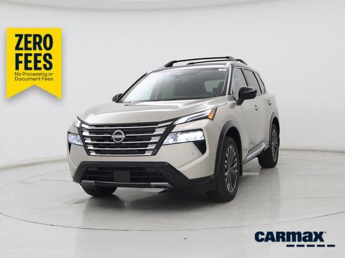Gold 2025 Nissan Rogue Platinum