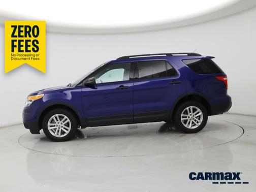 Blue 2015 Ford Explorer XLT