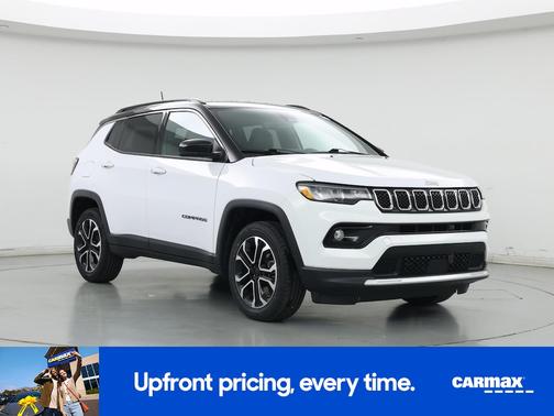 White 2023 Jeep Compass Limited