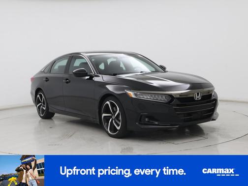 Black 2021 Honda Accord Sport