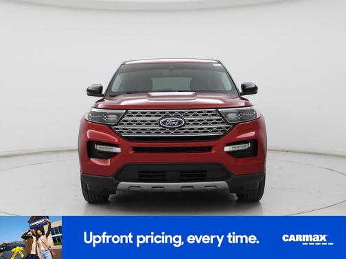 Red 2021 Ford Explorer Limited
