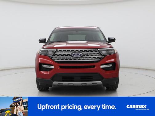 Red 2021 Ford Explorer Limited