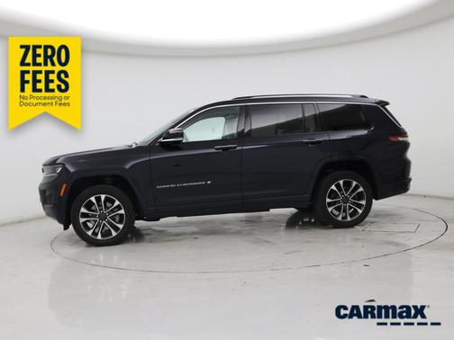 Blue 2023 Jeep Grand Cherokee L Overland