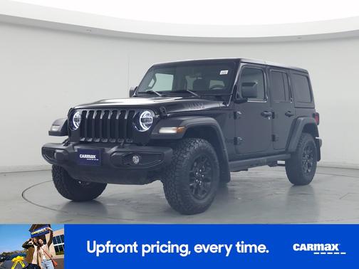 Black 2021 Jeep Wrangler Unlimited Willys