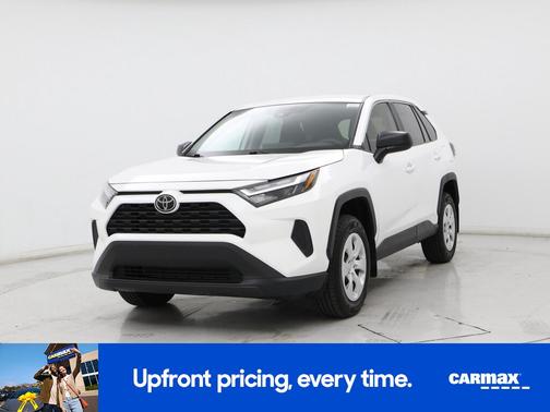 White 2024 Toyota RAV4 LE