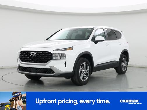 White 2023 Hyundai SANTA FE SE