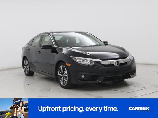 Black 2018 Honda Civic EX-T