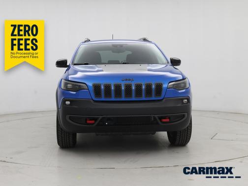 Blue 2022 Jeep Cherokee Trailhawk