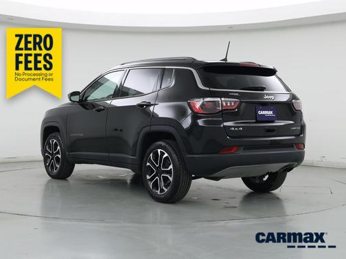Black 2022 Jeep Compass Limited
