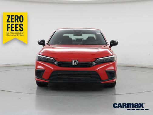 Red 2023 Honda Civic Sport