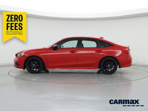 Red 2023 Honda Civic Sport