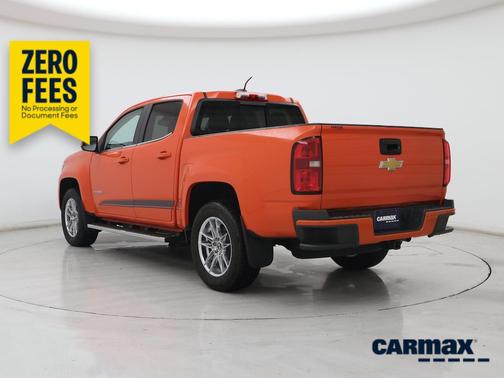 Orange 2020 Chevrolet Colorado LT