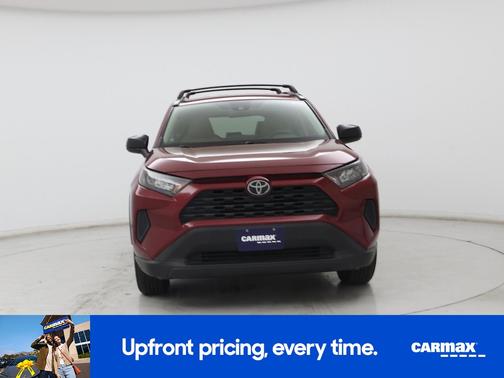 Red 2019 Toyota RAV4 LE