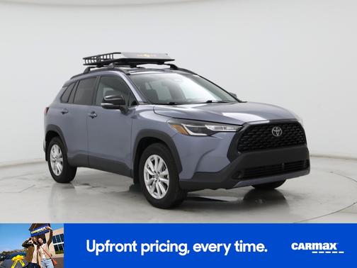 Blue 2025 Toyota Corolla Cross LE