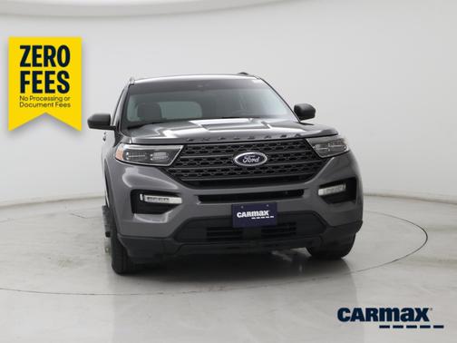 Gray 2021 Ford Explorer XLT