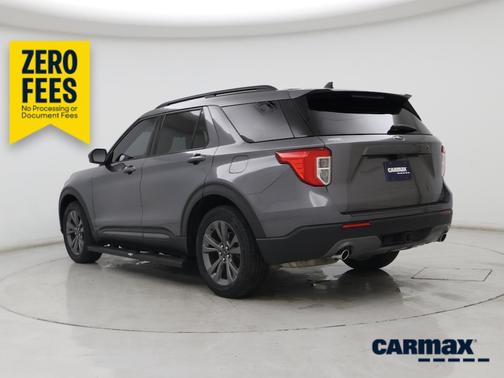Gray 2021 Ford Explorer XLT