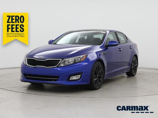 Blue 2015 Kia Optima SX