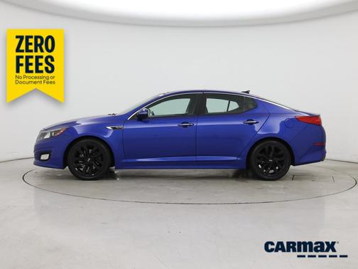 Blue 2015 Kia Optima SX