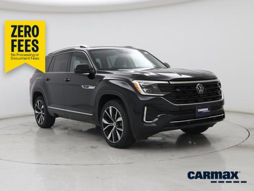 Black 2024 Volkswagen Atlas SEL Premium R-Line