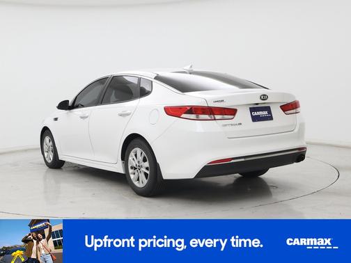 White 2016 Kia Optima LX