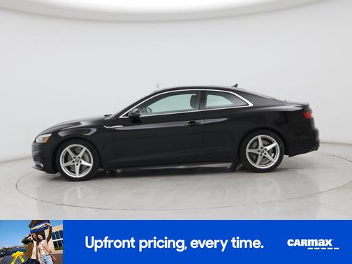 Black 2018 Audi A5 Premium