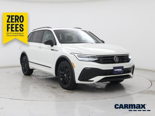 White 2022 Volkswagen Tiguan SEL R-Line