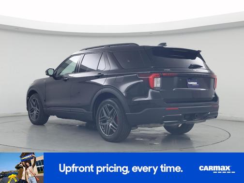 Black 2025 Ford Explorer ST-Line