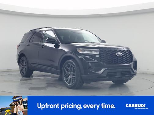Black 2025 Ford Explorer ST-Line