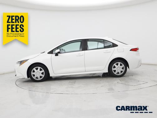 White 2023 Toyota Corolla LE