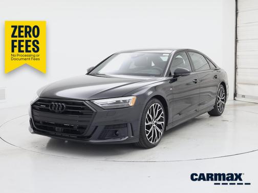 Gray 2021 Audi A8 L