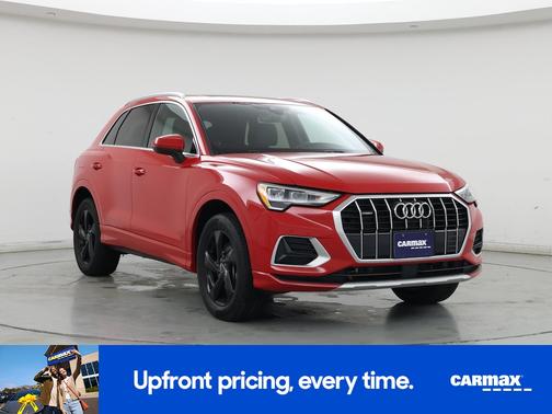 Red 2022 Audi Q3 Premium